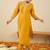 Women Ethnic Motifs Embroidered Regular Thread Work Kurta with Trousers