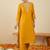 Women Ethnic Motifs Embroidered Regular Thread Work Kurta with Trousers