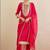 Women Ethnic Motifs Embroidered Regular Thread Work Kurta With Trousers & Dupatta