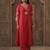 Women Ethnic Motifs Embroidered Regular Thread Work Kurta with Trousers