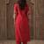 Women Ethnic Motifs Embroidered Regular Thread Work Kurta with Trousers