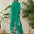 Women Floral Printed Regular Thread Work Kurta with Trousers & With Dupatta