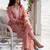 Women Floral Printed Regular Thread Work Linen Kurta with Trousers & With Dupatta