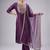 Women Ethnic Motifs Embroidered Regular Thread Work Kurta with Trousers & Dupatta