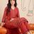 Women Ethnic Motifs Embroidered Regular Thread Work Kurta with Palazzos