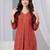 Women Ethnic Motifs Embroidered Regular Thread Work Kurta with Trousers