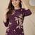 Women Floral Printed Regular Kurta with Trousers