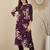 Women Floral Printed Regular Kurta with Trousers