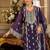 Women Ethnic Motifs Embroidered Regular Kurta with Trousers & With Dupatta