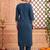 Women Ethnic Motifs Embroidered Regular Thread Work Pure Cotton Kurta with Trousers