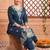 Women Ethnic Motifs Embroidered Regular Thread Work Pure Cotton Kurta with Trousers