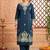 Women Ethnic Motifs Embroidered Regular Thread Work Pure Cotton Kurta with Trousers