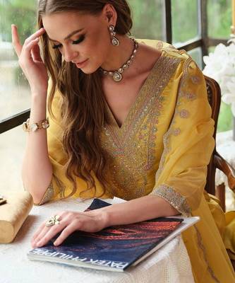 Women Ethnic Motifs Embroidered Regular Kurta with Trousers & With Dupatta 2