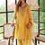 Women Ethnic Motifs Embroidered Regular Kurta with Trousers & With Dupatta