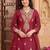 Women Ethnic Motifs Embroidered Regular Gotta Patti Kurta with Trousers & With Dupatta