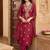 Women Ethnic Motifs Embroidered Regular Gotta Patti Kurta with Trousers & With Dupatta