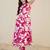 Women Floral Printed Pleated Pure Cotton Kurta with Trousers