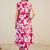 Women Floral Printed Pleated Pure Cotton Kurta with Trousers