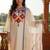 Women Embroidered Regular Thread Work Liva Kurta with Trousers & With Dupatta