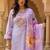 Women Floral Embroidered Regular Thread Work Kurta with Trousers & With Dupatta