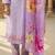 Women Floral Embroidered Regular Thread Work Kurta with Trousers & With Dupatta