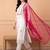 Women Floral Embroidered Regular Thread Work Kurta with Trousers & With Dupatta