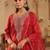 Women Ethnic Motifs Embroidered Regular Thread Work Liva Kurta with Trousers & With Dupatta
