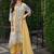 Women Floral Printed Regular Thread Work Liva Kurta with Palazzos & With Dupatta