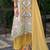 Women Floral Printed Regular Thread Work Liva Kurta with Palazzos & With Dupatta