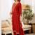 Women Ethnic Motifs Embroidered Regular Thread Work Kurta with Palazzos & With Dupatta