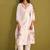 Women Floral Embroidered Regular Thread Work Liva Kurta with Trousers & With Dupatta