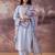 Women Floral Regular Thread Work Kurta with Trousers & With Dupatta