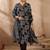 Women Printed Regular Thread Work Pure Cotton Kurta with Trousers & With Dupatta