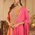 Women Ombre Dyed Regular Thread Work Kurta with Trousers & With Dupatta