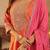 Women Ombre Dyed Regular Thread Work Kurta with Trousers & With Dupatta