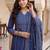 Women Ethnic Motifs Printed Regular Pure Cotton Kurta with Trousers & With Dupatta
