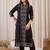 Women Ethnic Motifs Embroidered Regular Thread Work Pure Cotton Kurta with Trousers