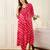 Women Leheriya Printed Regular Kurta with Trousers