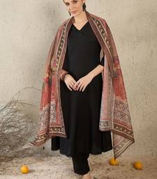 Women Ethnic Motifs Regular Kurta with Trousers & With Dupatta