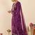 Women Ethnic Motifs Embroidered Regular Kurta with Palazzos & With Dupatta
