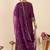 Women Ethnic Motifs Embroidered Regular Kurta with Palazzos & With Dupatta