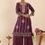 Women Ethnic Motifs Embroidered Regular Kurta with Palazzos & With Dupatta