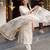 Women Floral Printed Regular Kurta with Trousers & With Dupatta