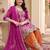 Women Ethnic Motifs Embroidered Regular Kurta with Patiala & With Dupatta
