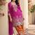 Women Ethnic Motifs Embroidered Regular Kurta with Patiala & With Dupatta