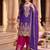 Women Ethnic Motifs Embroidered Regular Kurta with Patiala & With Dupatta