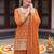 Women Ethnic Motifs Embroidered Regular Kurta with Sharara & With Dupatta