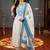 Women Floral Embroidered Regular Thread Work Kurta with Palazzos & With Dupatta