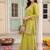 Women Ethnic Motifs Embroidered Regular Mirror Work Kurta with Sharara & With Dupatta