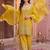 Women Ethnic Motifs Embroidered Regular Mirror Work Kurta with Palazzos & With Dupatta